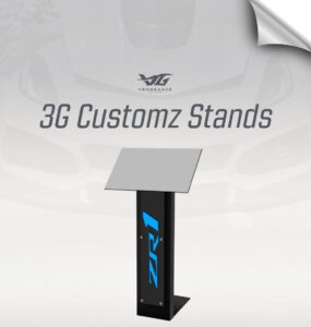 car show board 3g metal stand