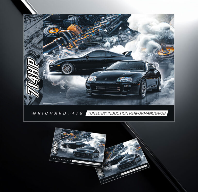 Hero Cards | Showroom | Car Show Boards | Car Display | Car Sign | Auto Show | Vengeance Graphix