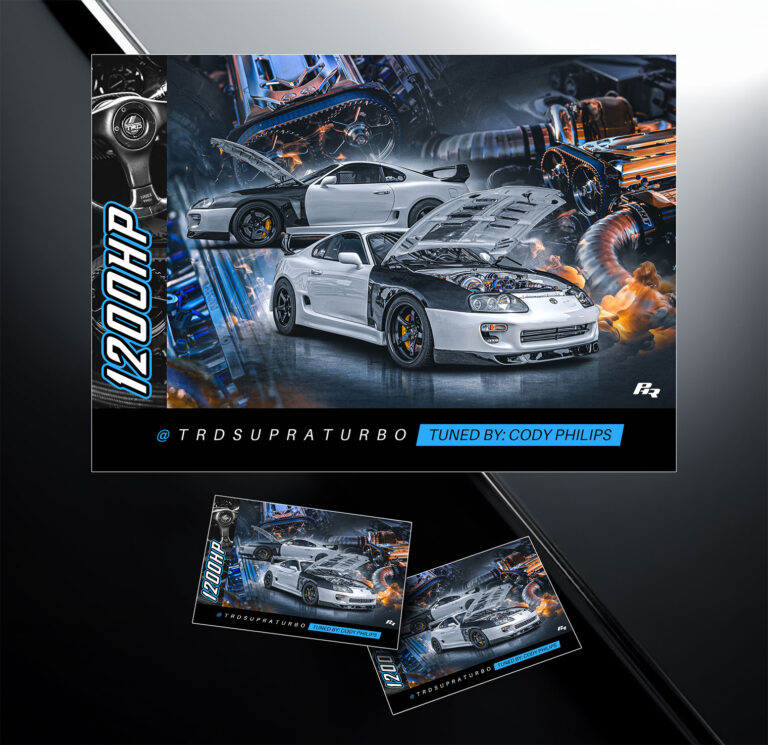 Hero Cards | Showroom | Car Show Boards | Car Display | Car Sign | Auto Show | Vengeance Graphix