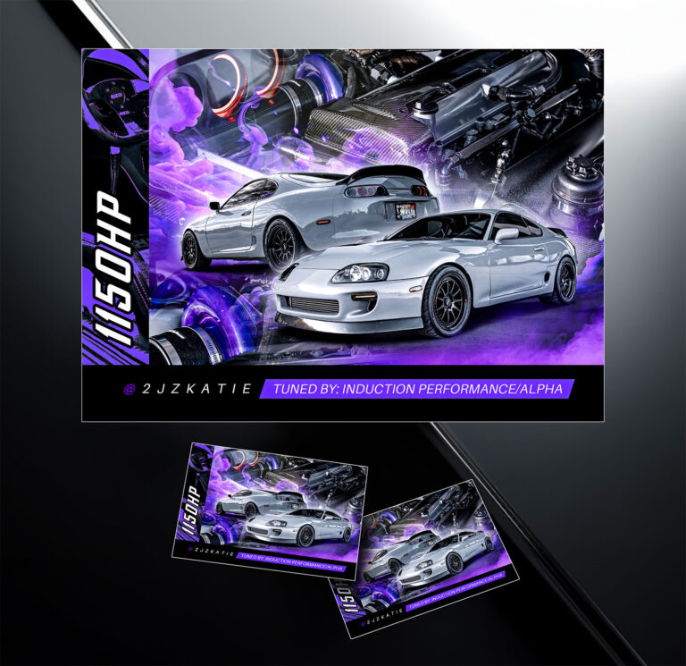 Hero Cards | Showroom | Car Show Boards | Car Display | Car Sign | Auto Show | Vengeance Graphix