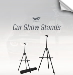Car show board tripod stand