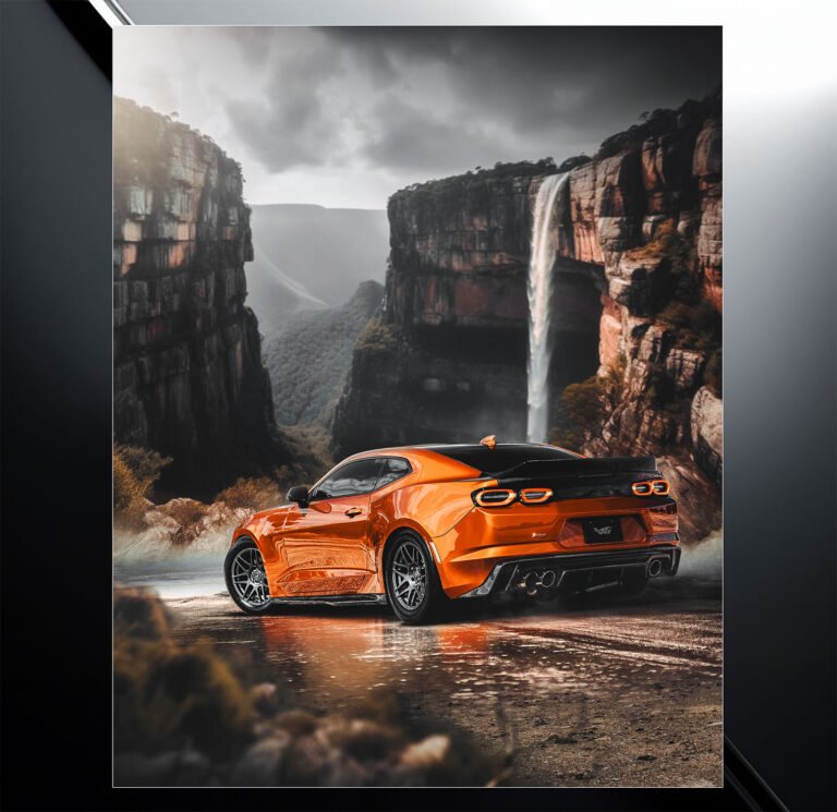 Automotive art | Car Display | Car Sign | Auto Show | Vengeance Graphix