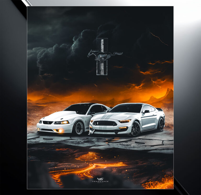 Automotive art | Car Display | Car Sign | Auto Show | Vengeance Graphix