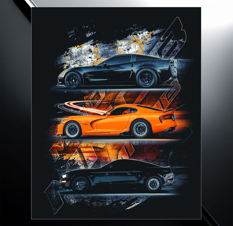 Automotive art | Car Display | Car Sign | Auto Show | Vengeance Graphix