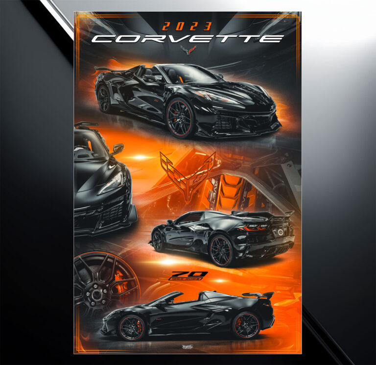 Velocity Show Boards | Car Show Boards | Car Display | Car Sign | Auto Show | Vengeance Graphix