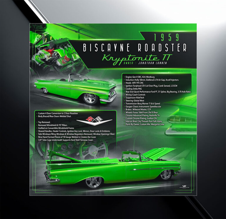 Retractable show display | Car Show Boards | Car Display | Car Sign | Auto Show | Vengeance Graphix