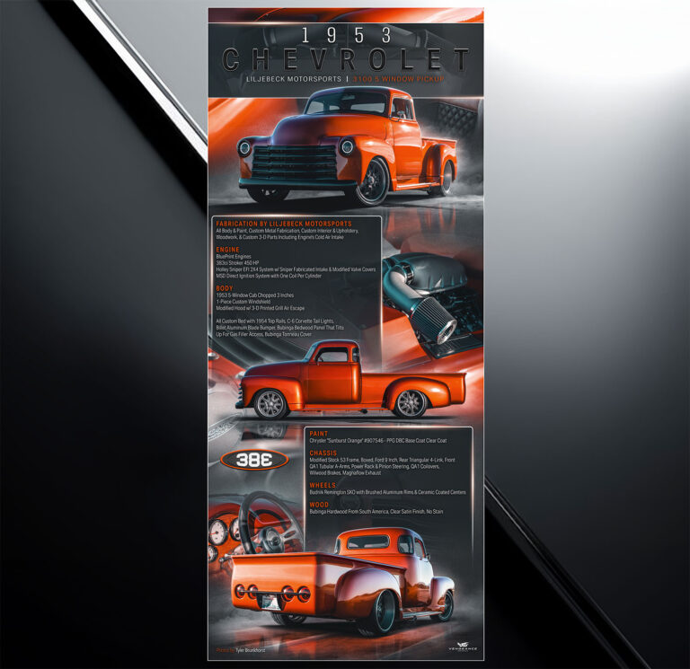 Retractable show display | Car Show Boards | Car Display | Car Sign | Auto Show | Vengeance Graphix