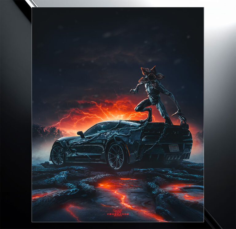 Automotive art | Car Display | Car Sign | Auto Show | Vengeance Graphix