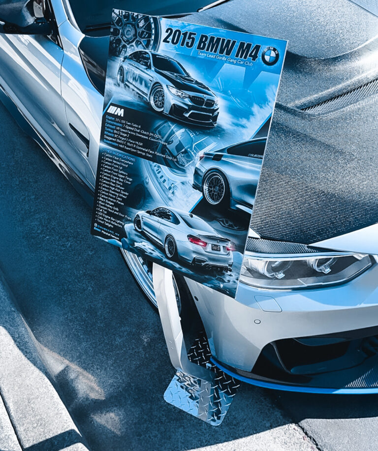 Car Show Boards | Car Display | Car Sign | Auto Show | Vengeance Graphix